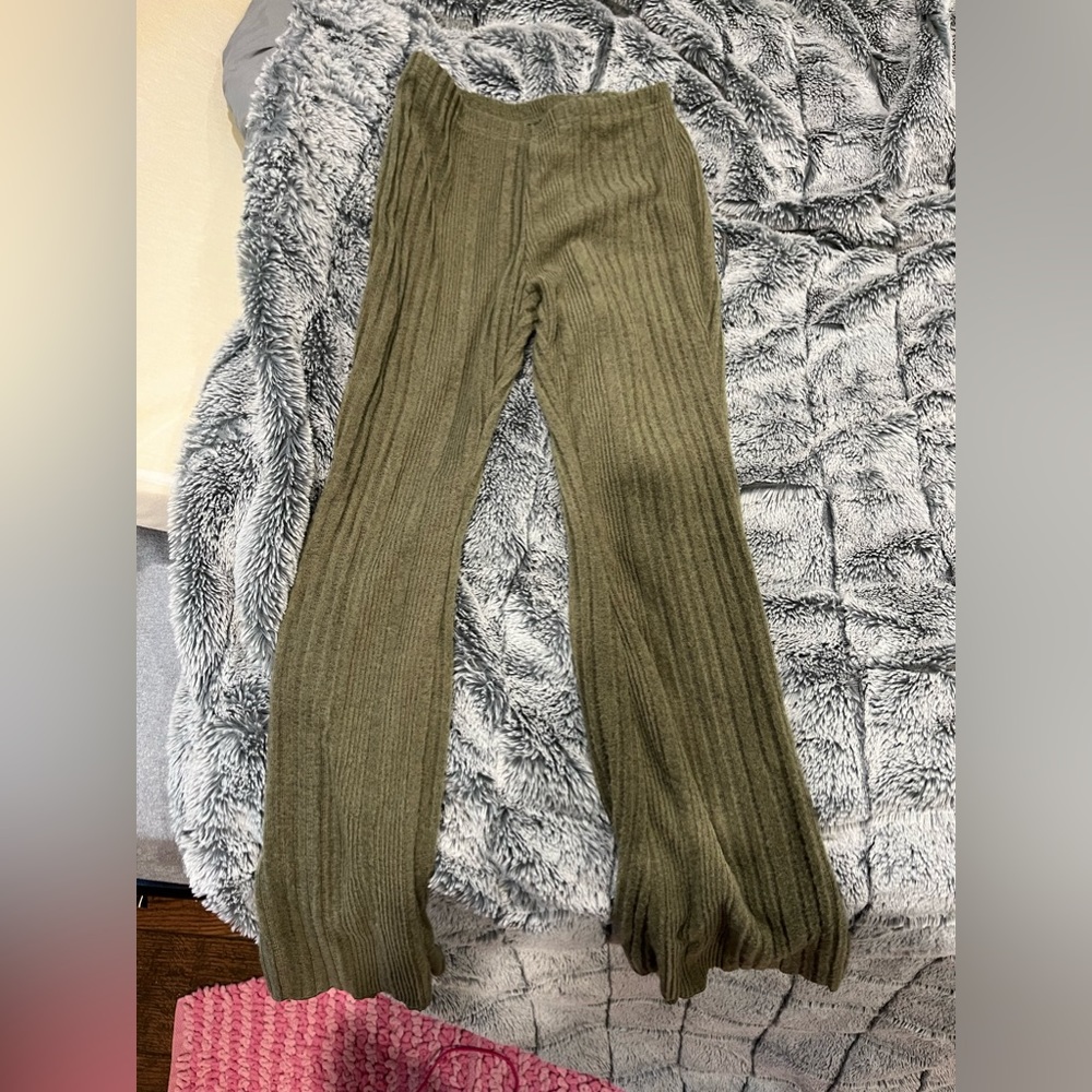 Cotton flair pants